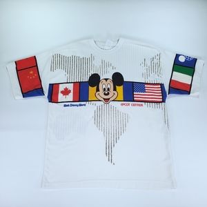 Vintage Disney World Epcot Mickey T Shirt Large